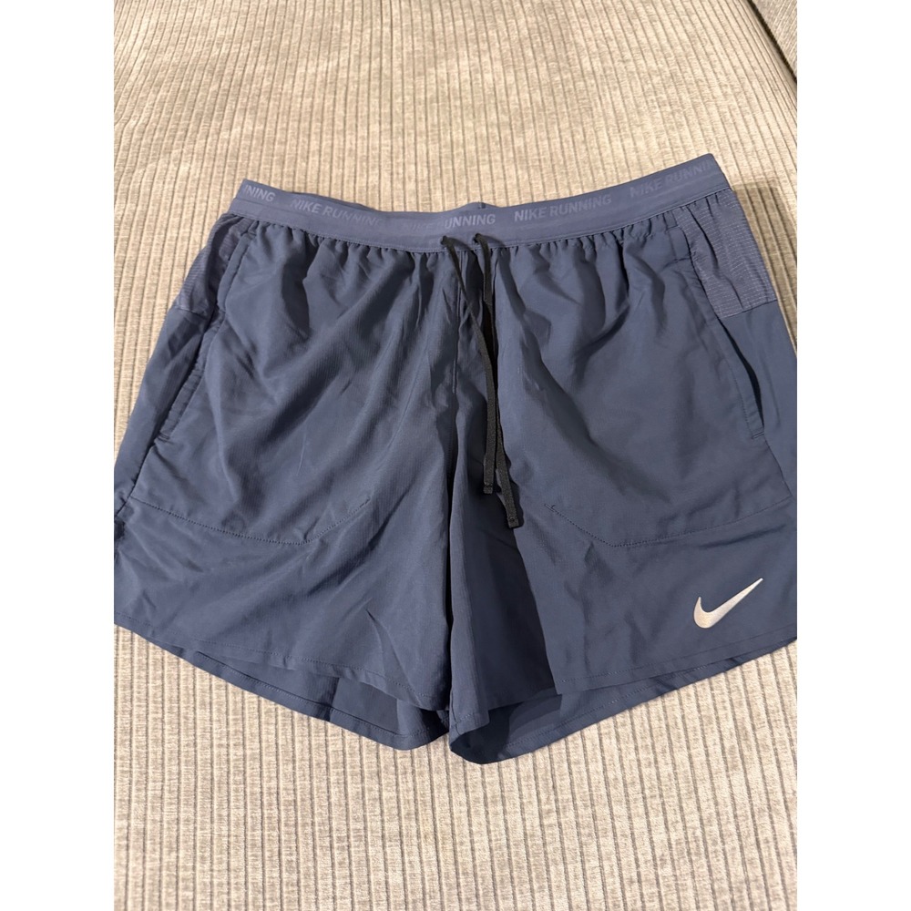 Nike Stride Dri-FIT 5 Inch Running Shorts Mens Medium Blue DM4755-437